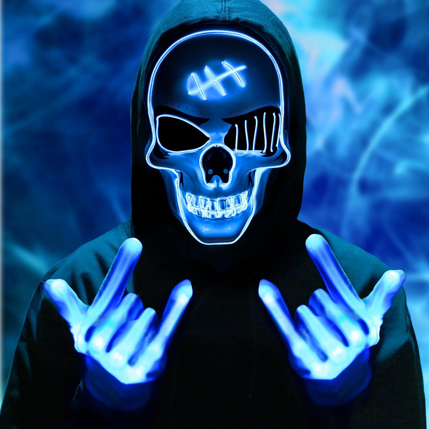 LED Halloween Mask