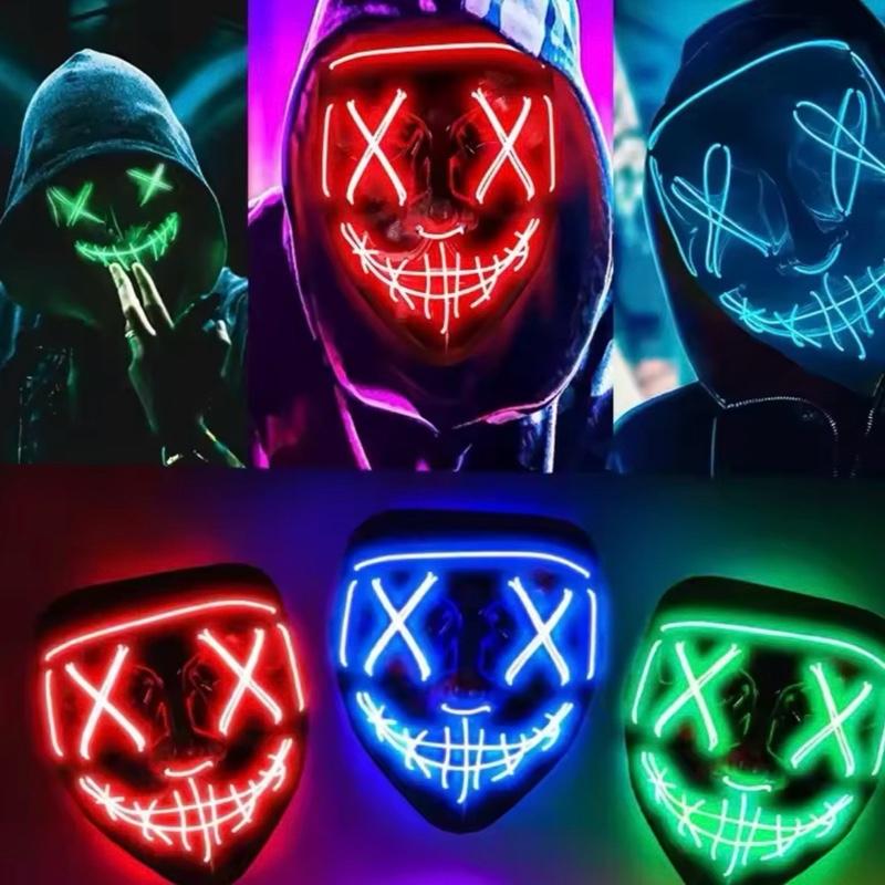 LED Halloween Mask
