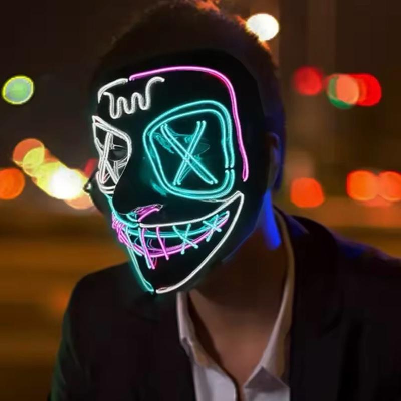 LED Halloween Mask