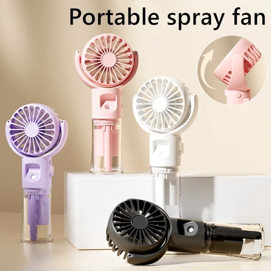 Portable Handheld Spray Mist Fan mini handheld fan fan