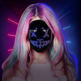 Face Transforming LED Mask with App Controlled - Programmable LED Halloween Mask
