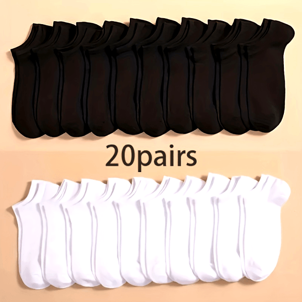Unisex No Show Socks  Breathable  Comfy 51020 Pairs