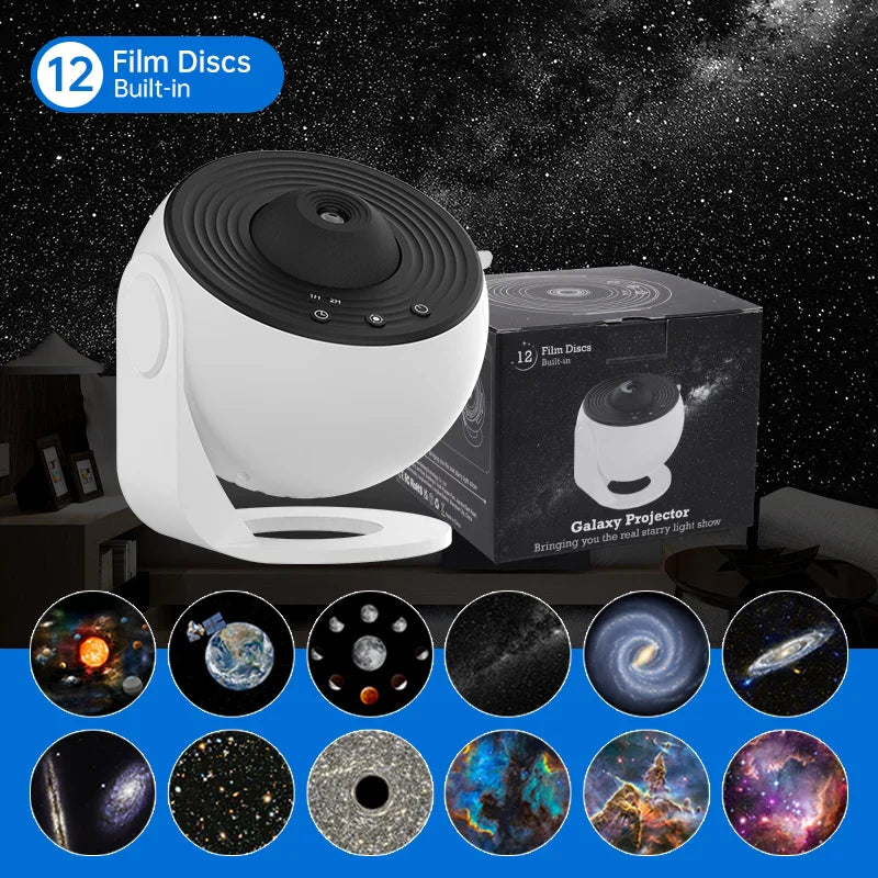 Night Light Galaxy Projector Starry Sky Projector 360° Rotate