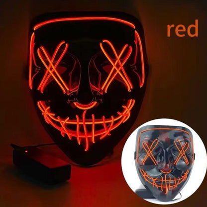 LED Halloween Mask