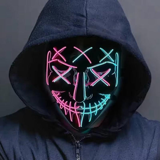 LED Halloween Mask