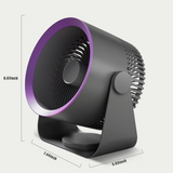 Rechargeable Desktop Mini Fan