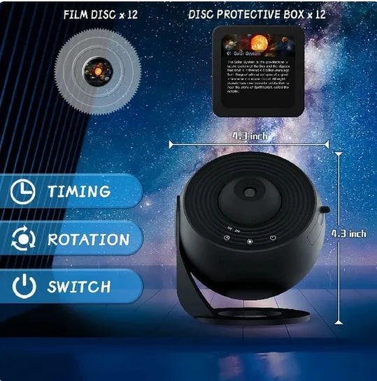Night Light Galaxy Projector Starry Sky Projector 360° Rotate