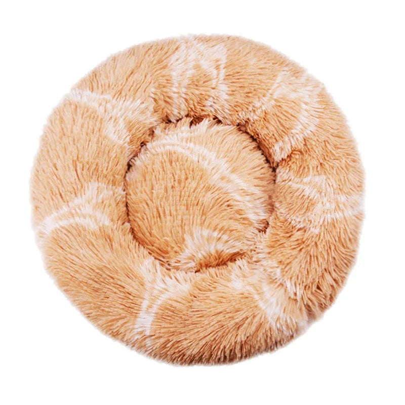 Super Soft Plush Cat & Dog Bed – Warm Nest, Cushion Basket, Ideal for Pets