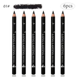 6/12Pcs Waterproof Eyebrow Pencil Beauty Tools