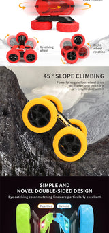 RC Stunt Car: 360° Flip, Double-Sided