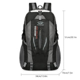 40L Outdoor Waterproof Large Capacity Hiking Backpack