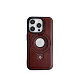 Luxe Guard: Shockproof Magnetic Stand Phone Case
