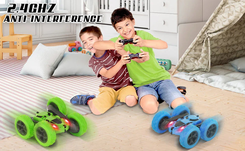RC Stunt Car: 360° Flip, Double-Sided