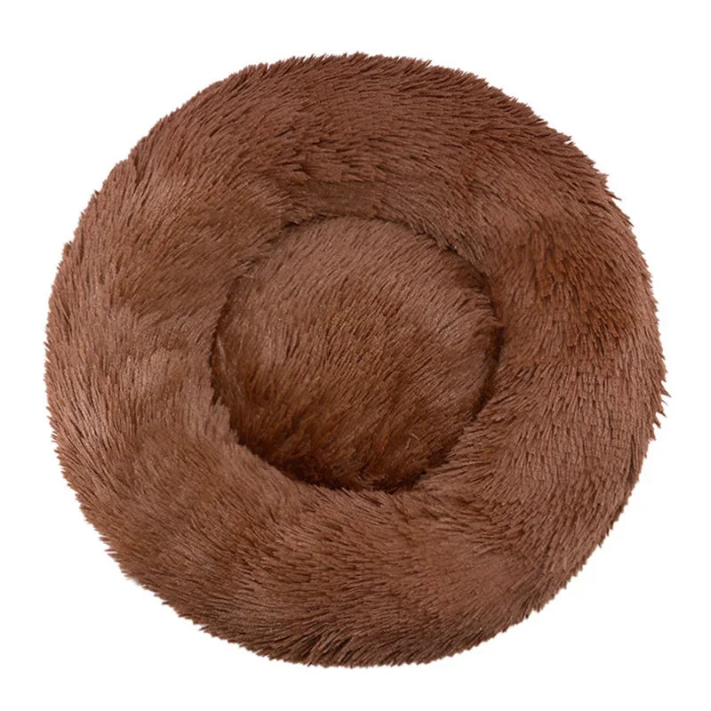 Super Soft Plush Cat & Dog Bed – Warm Nest, Cushion Basket, Ideal for Pets