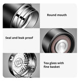Black Smart Thermos Bottle 500ml