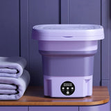 Semi-automatic Mini Folding Washing Machine