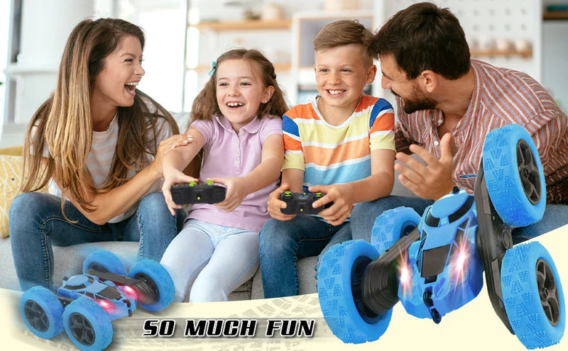 RC Stunt Car: 360° Flip, Double-Sided
