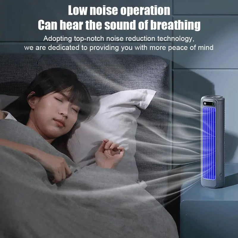 Silent Mobile Air Conditioner without Exhaust Hose