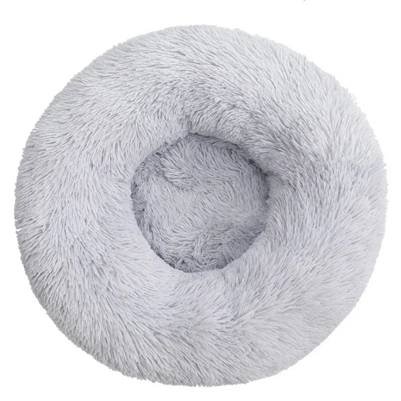 Super Soft Plush Cat & Dog Bed – Warm Nest, Cushion Basket, Ideal for Pets