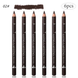 6/12Pcs Waterproof Eyebrow Pencil Beauty Tools