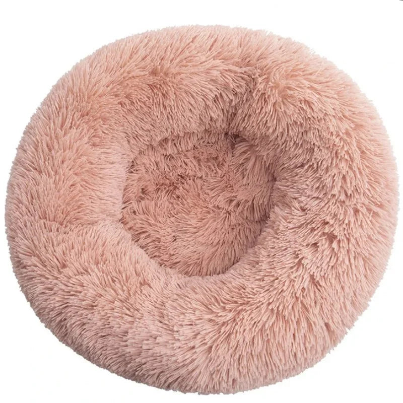 Super Soft Plush Cat & Dog Bed – Warm Nest, Cushion Basket, Ideal for Pets