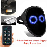 Face Transforming LED Mask with App Controlled - Programmable LED Halloween Mask