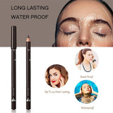 6/12Pcs Waterproof Eyebrow Pencil Beauty Tools