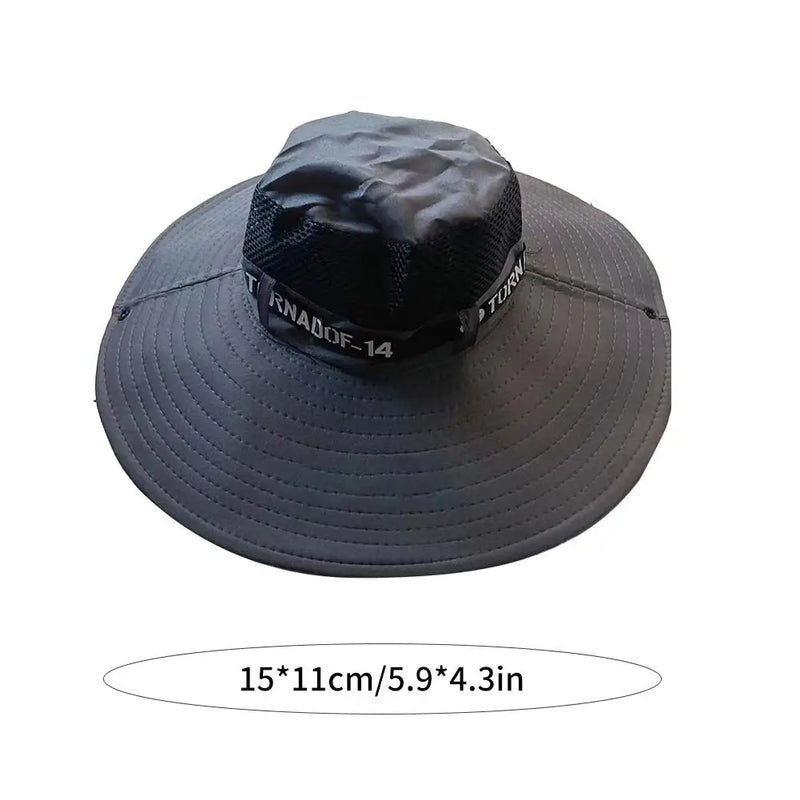 Breathable UPF 50 Fishing Sun Hat for Men & Women