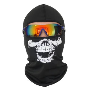 Halloween Skull Print Balaclava