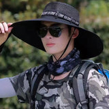 Breathable UPF 50 Fishing Sun Hat for Men & Women