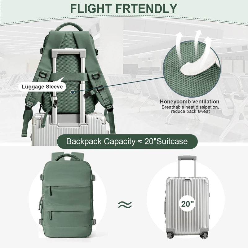 Backpack FLCC Nylon Waterproof Cabin Bag
