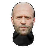 Old Man Mask Full Head Latex Halloween Horror Funny Real Masks