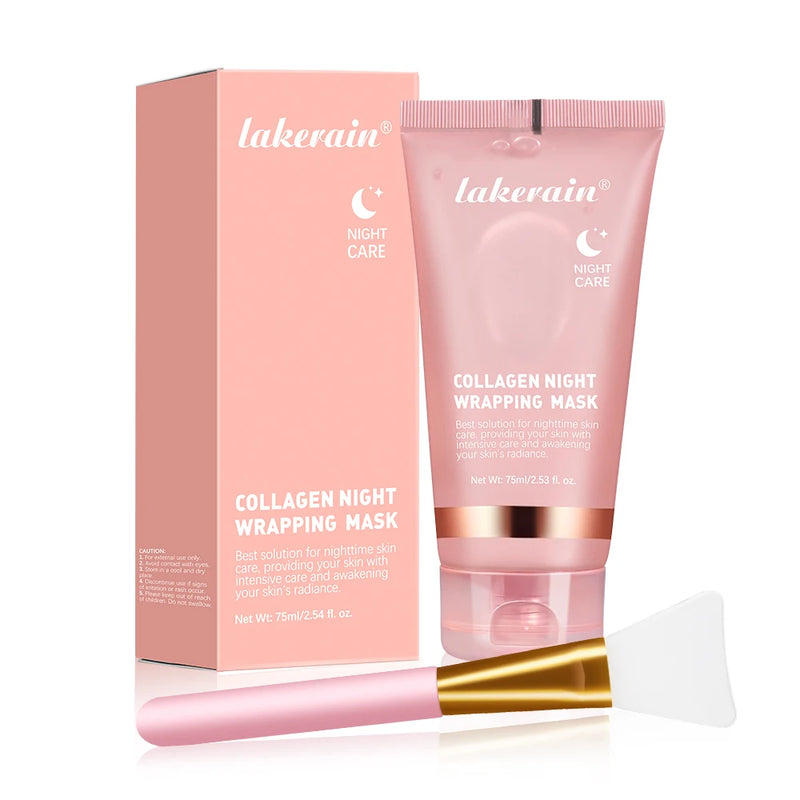 Lakerain Collagen Night Mask – Hydrating & Firming Sleep Care for Radiant Skin™