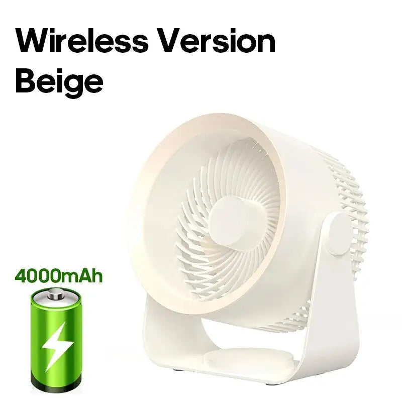 Rechargeable Desktop Mini Fan