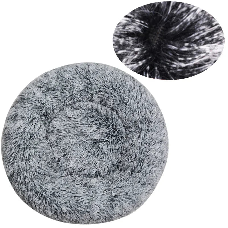 Super Soft Plush Cat & Dog Bed – Warm Nest, Cushion Basket, Ideal for Pets