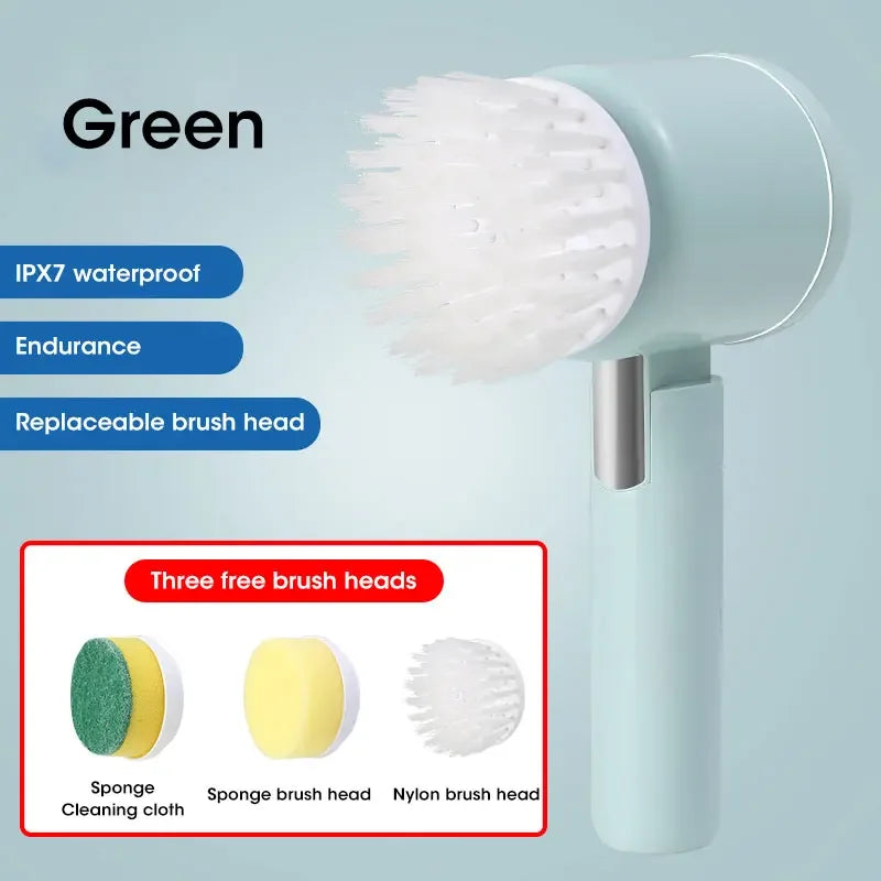 Rechargeable Electric Spin Scrubber