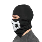 Halloween Skull Print Balaclava