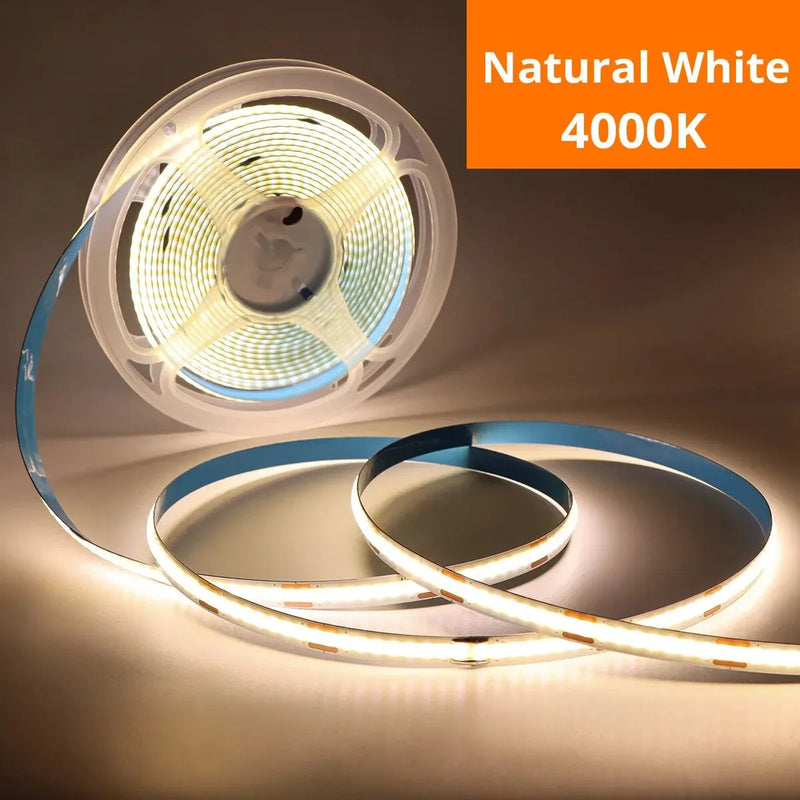 5V USB LED COB Touch Dimmer Light Strip - Flexible Diode Tape