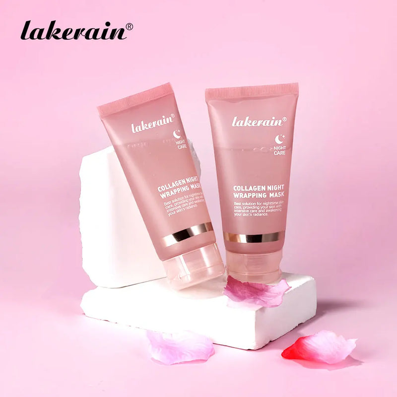 Lakerain Collagen Night Mask – Hydrating & Firming Sleep Care for Radiant Skin™
