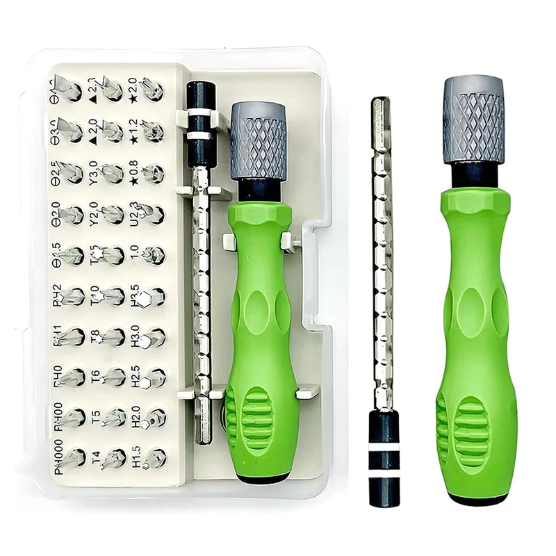 Mini 32-in-1 Precision Screwdriver Set Magnetic Phillips Bits Multifunctional Hand Repair Tool Kit