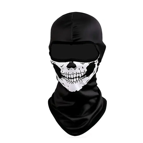 Halloween Skull Print Balaclava