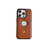Luxe Guard: Shockproof Magnetic Stand Phone Case