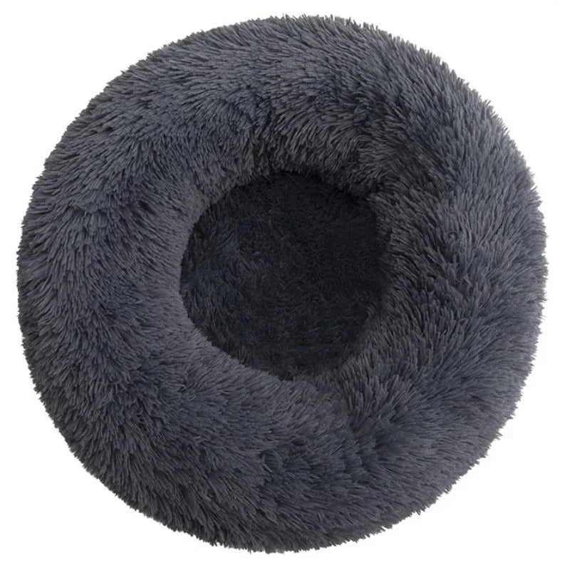 Super Soft Plush Cat & Dog Bed – Warm Nest, Cushion Basket, Ideal for Pets