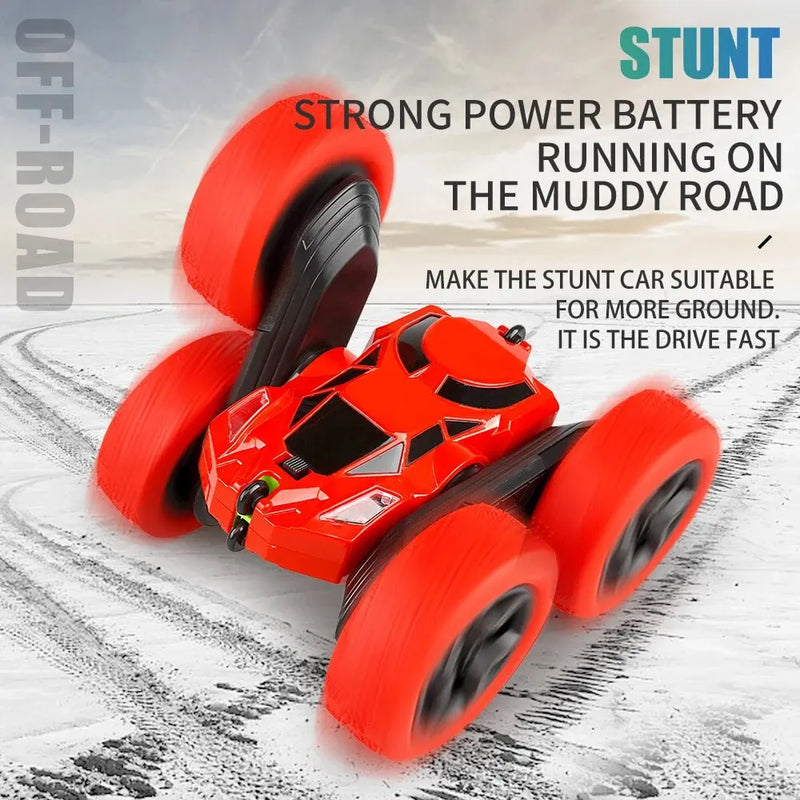 RC Stunt Car: 360° Flip, Double-Sided