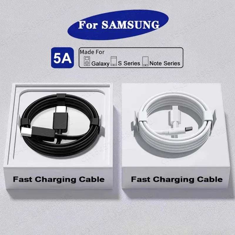 45W USB C Cable for Super Fast Charging of Samsung Galaxy S20 and More