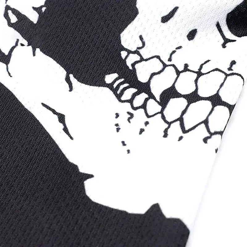 Halloween Skull Print Balaclava