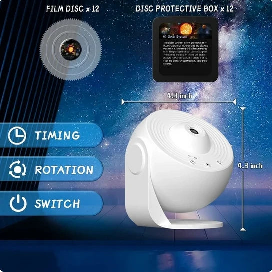 Night Light Galaxy Projector Starry Sky Projector 360° Rotate