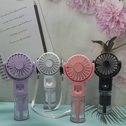 Portable Handheld Spray Mist Fan mini handheld fan fan
