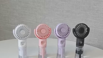 Portable Handheld Spray Mist Fan mini handheld fan fan