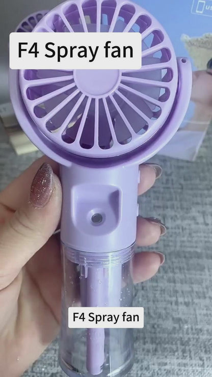 Portable Handheld Spray Mist Fan mini handheld fan fan